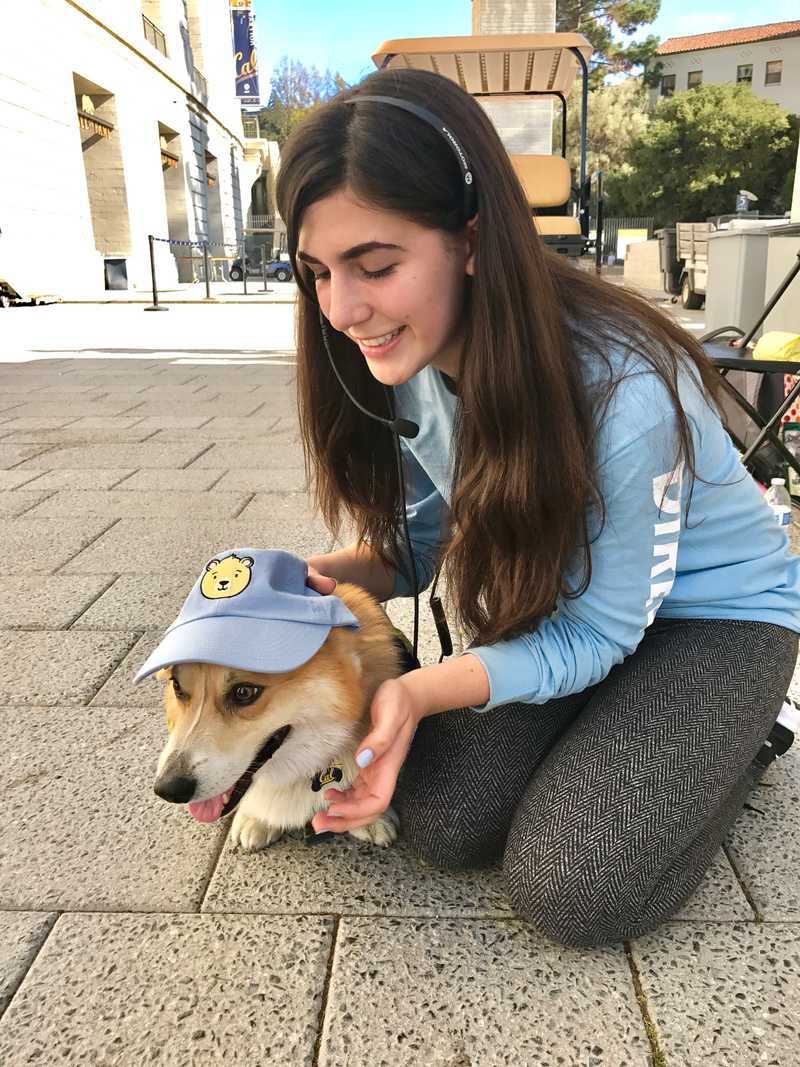Me with a Corgi